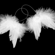 Peříčková andělská křídla - malá