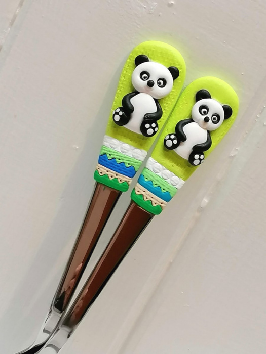 Panda - dětská polévková lžíce