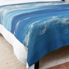 Přehoz přes postel "Modrá laguna" 173x224 cm od Floydled
