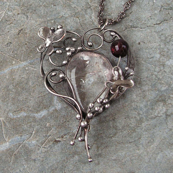 Náhrdelník Srdce Jane Austen