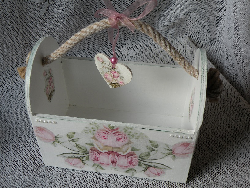 Stojan  romantický vintage roses