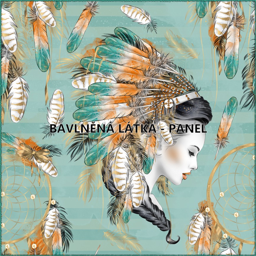 BAVLNĚNÝ PANEL - 35 x 35 cm 104fc