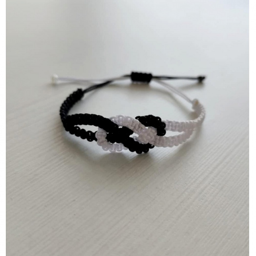 Shamballa náramek Jing/Jang 