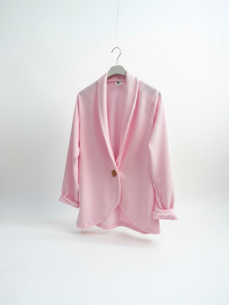 Dámské sako růžové- S/M