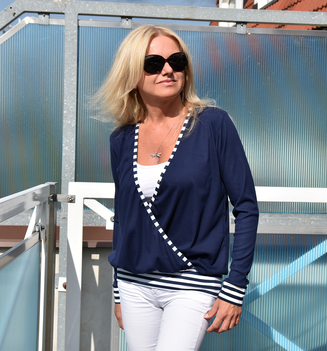 Tričko křížené - i ke kojení