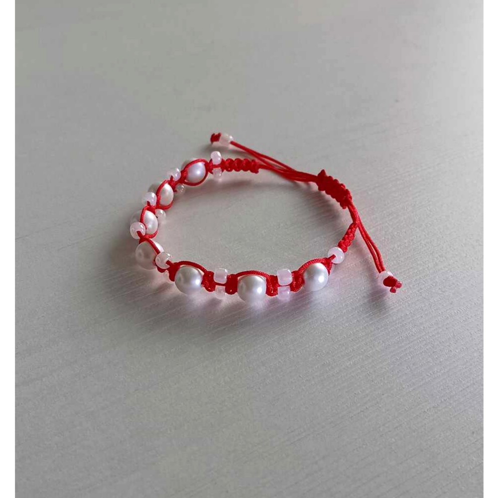Náramek Shamballa s korálky