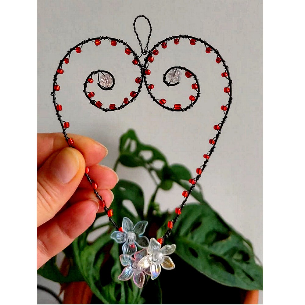 Drátované srdíčko