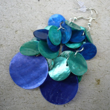 Tyrkysovo-modrá perleť