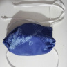 Rouška dvouvrstvá s kapsou světlejší modrá