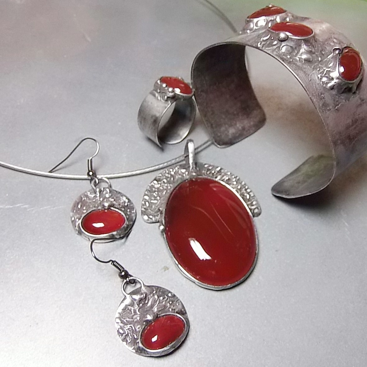 Karneolka - náhrdelník