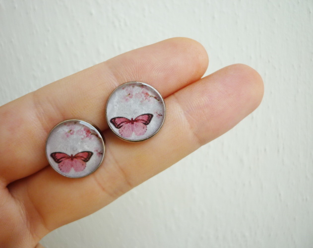 motýlci - náušnice