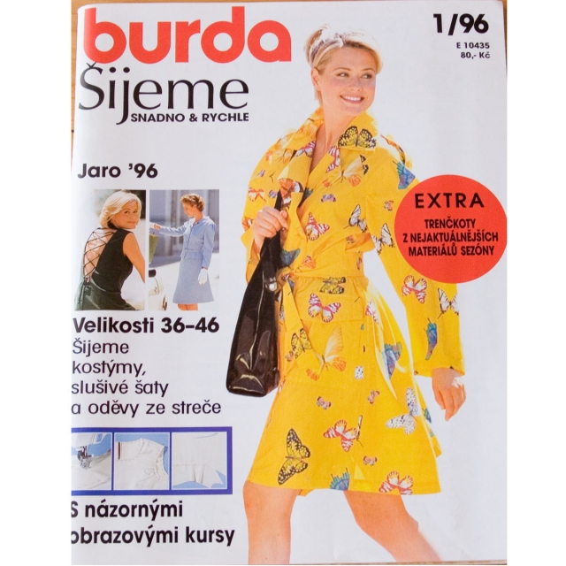 Burda šijeme snadno a rychle 1/96.