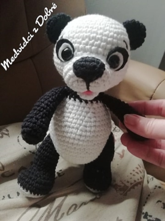 Panda Pája z Dobré - návod v PDF