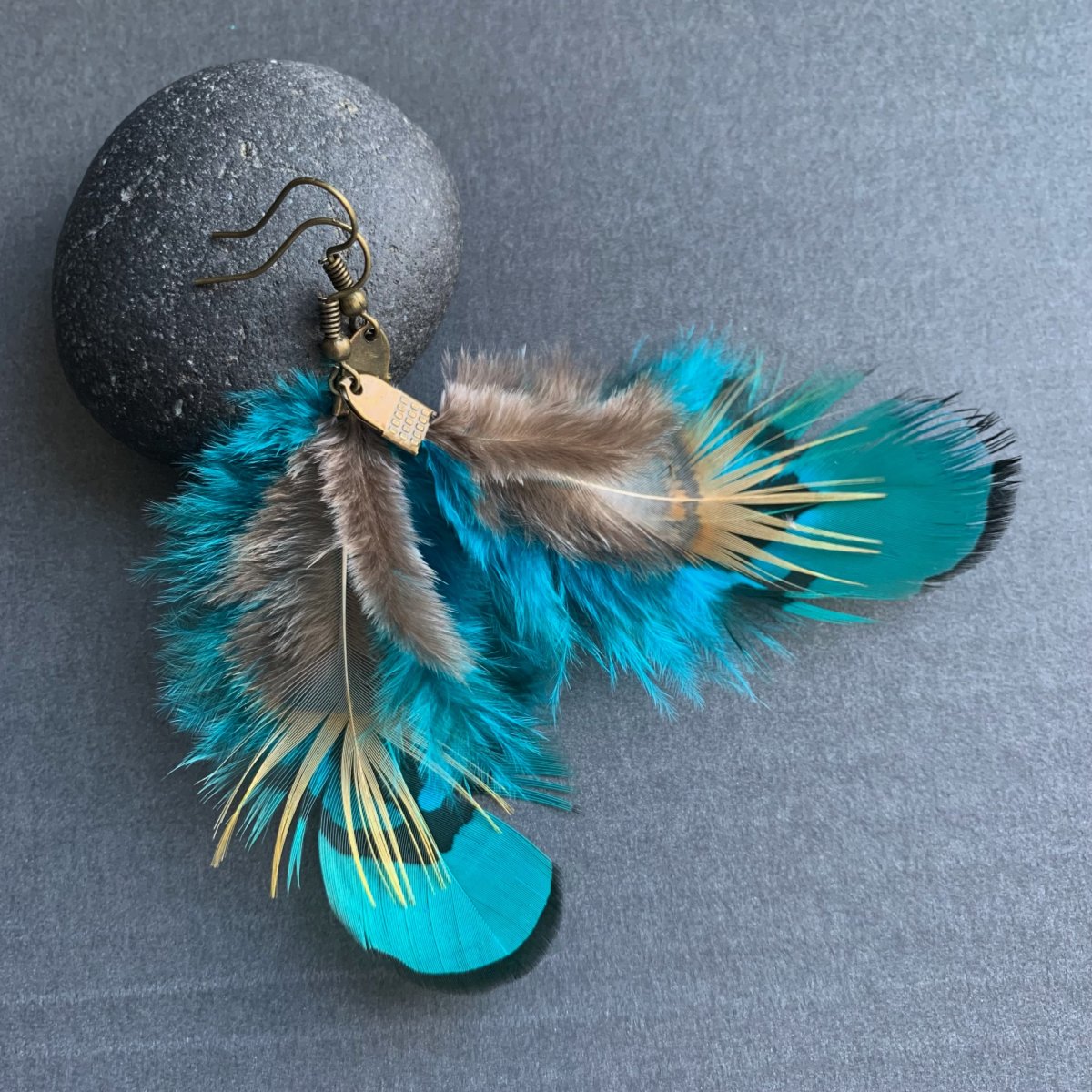 Peříčkové náušnice 14