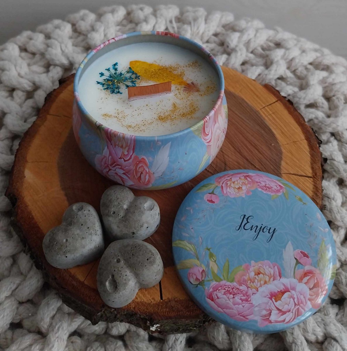 Svíčka hliníková Enjoy