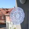 Háčkovaná mandala
