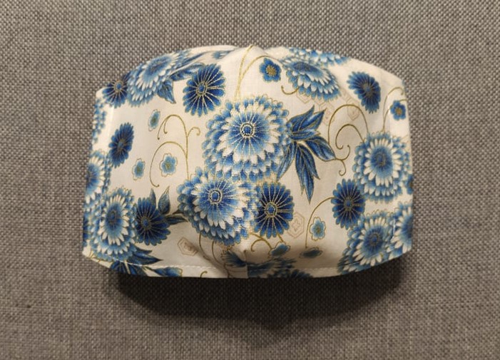 Rouška Designová Japonský květ