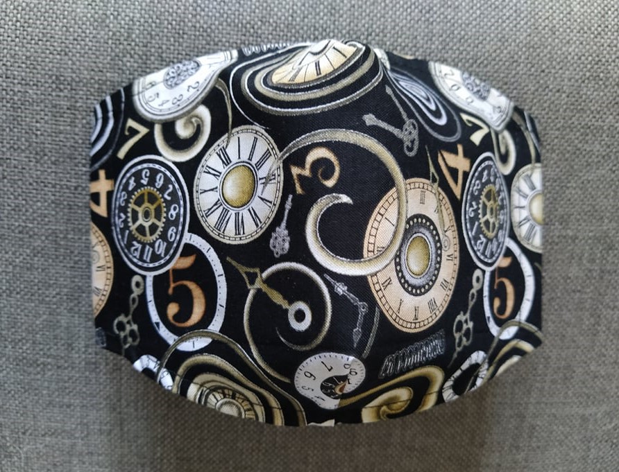 Rouška Designová Tik Tak