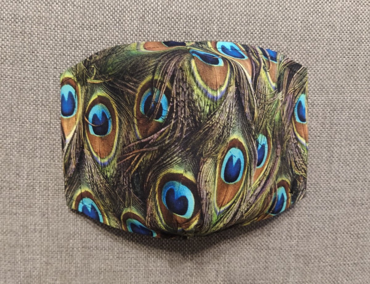 Rouška Designová Paví oka