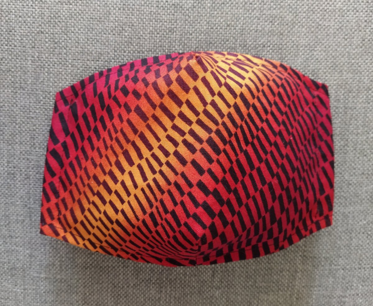 Rouška Designová Optický klam