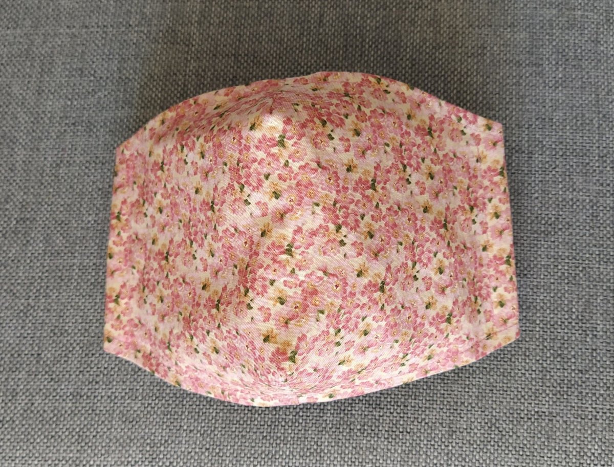 Rouška Designová Drobný kvítek