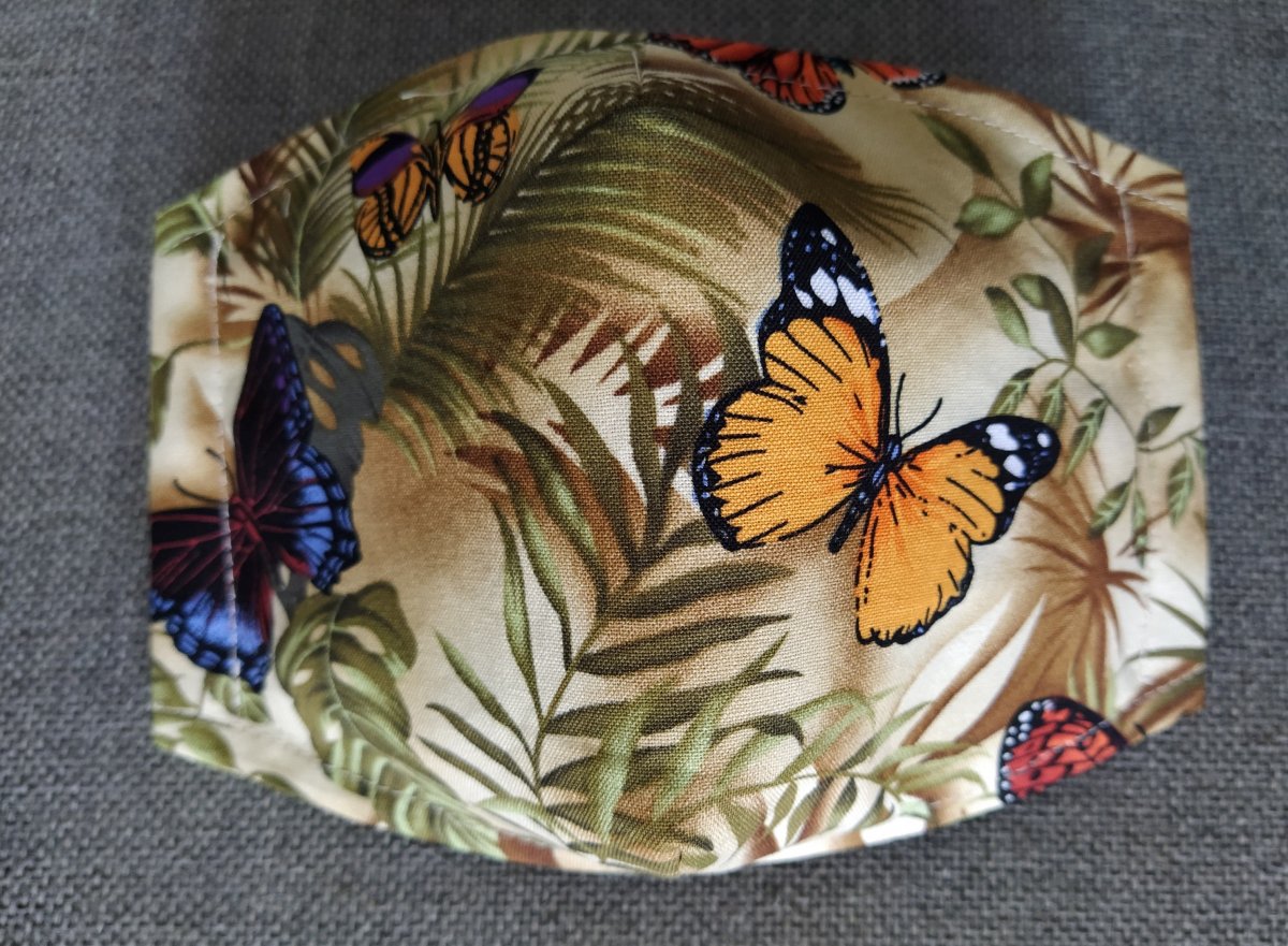 Rouška Designová Butterflies Motýli III.