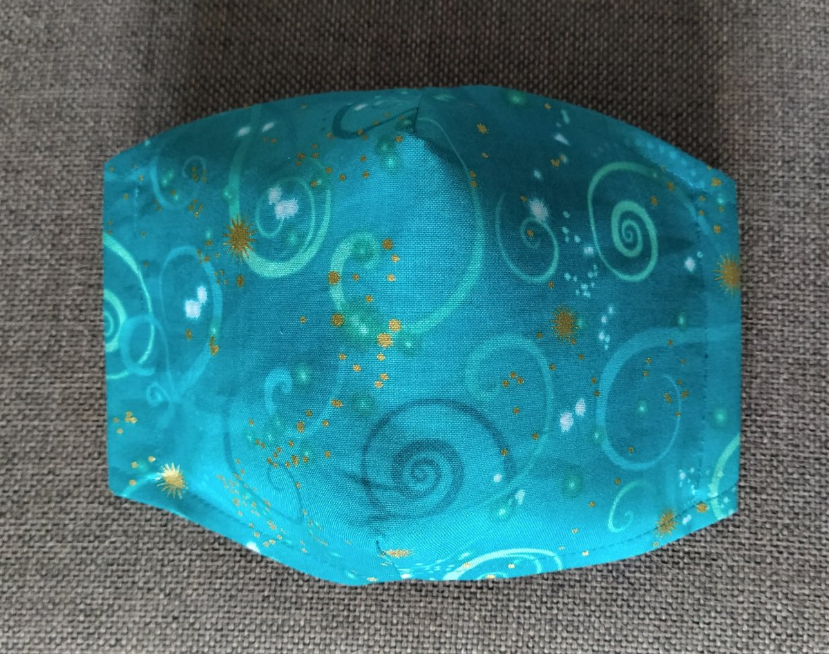 Rouška Designová Azurit