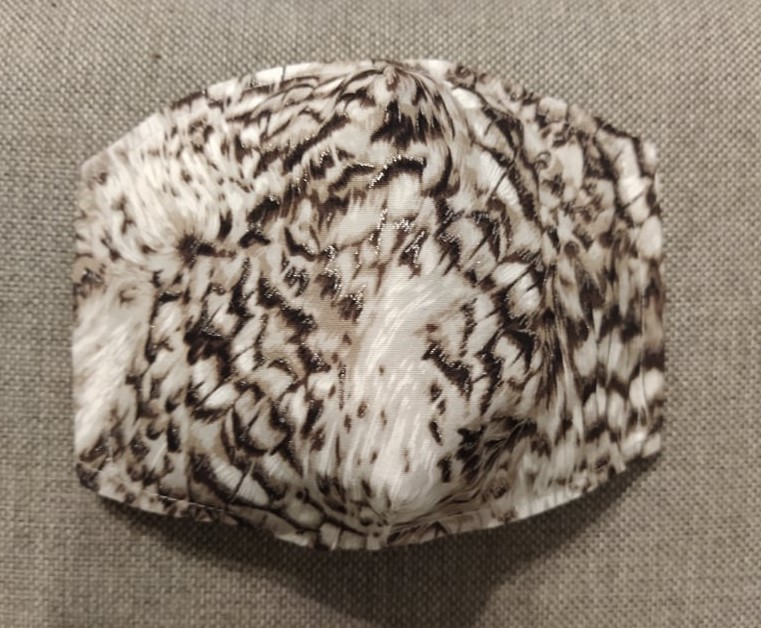 Rouška Designová Soví pera