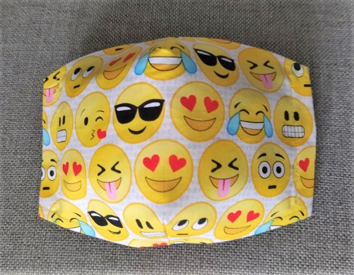 Rouška Designová Smajlíci