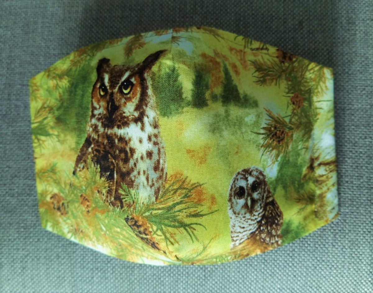 Rouška Designová Sovííí