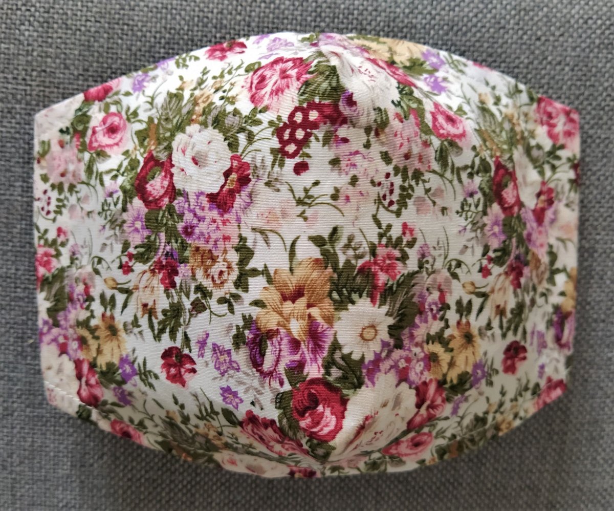 Rouška Designová Letní květy III.