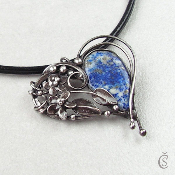 Srdíčko - Lapis lazuli
