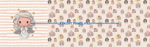 Panel - varianta bavlna,úplet či letní softshell  50x145cm/úplet 157cm, 139cm soft   224-189