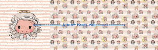 Panel - varianta bavlna,úplet či letní softshell  50x145cm/úplet 157cm, 139cm soft   224-191