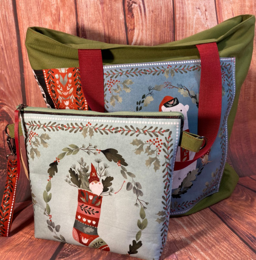 Nákupní taška vánoční