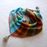 Pletený šátek - mokřady v Zambii