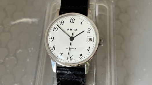 Náramkové hodinky PRIM z roku 1983, model unisex