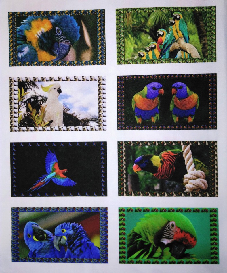 BAVLNĚNÝ PANEL  - SADA 25 x 34 cm PF16