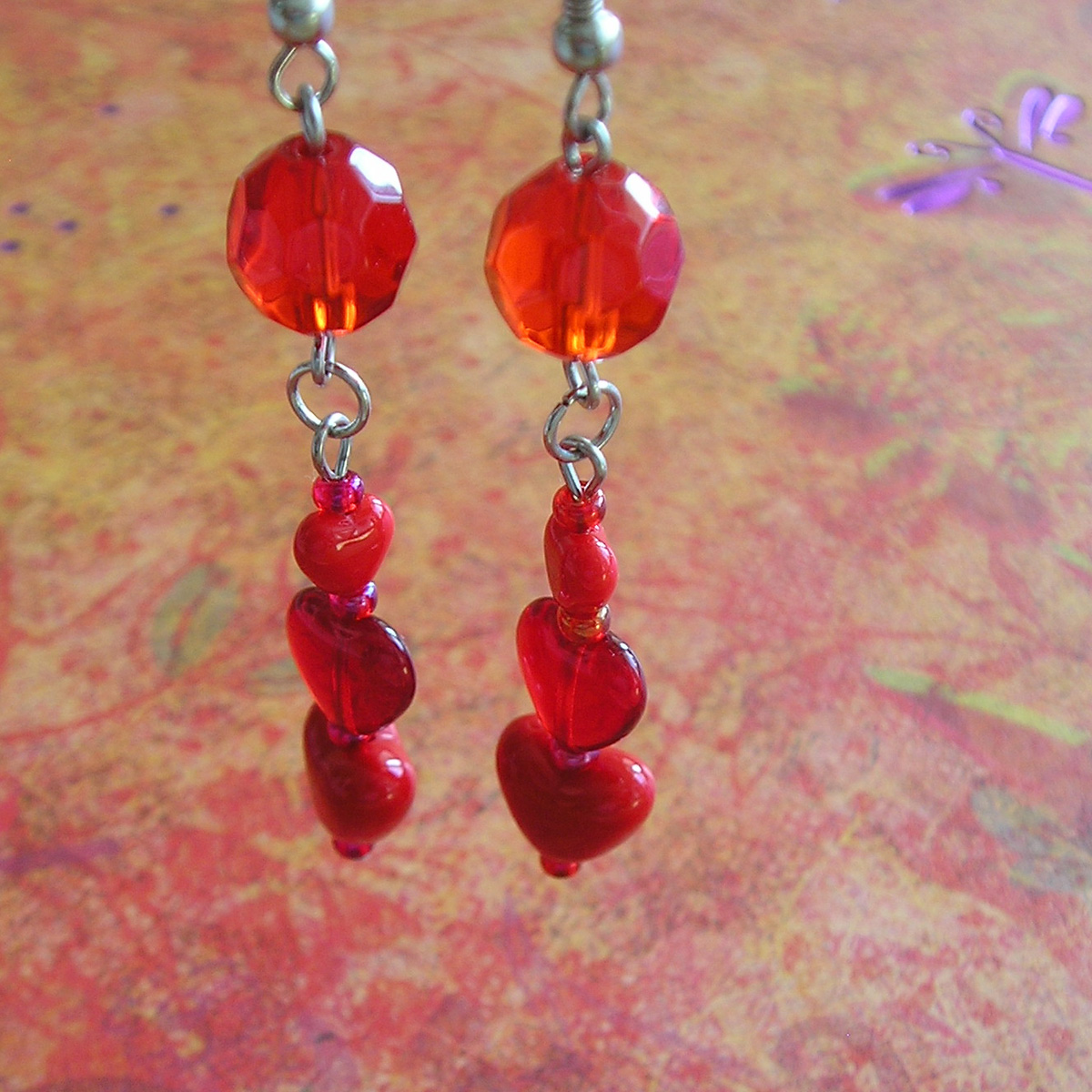 Dlouhé srdíčkové