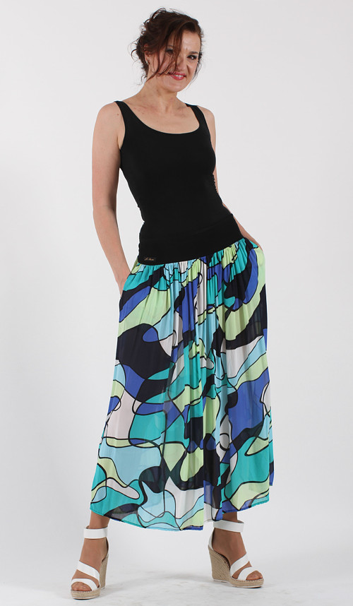 Letní rozevlátá sukně