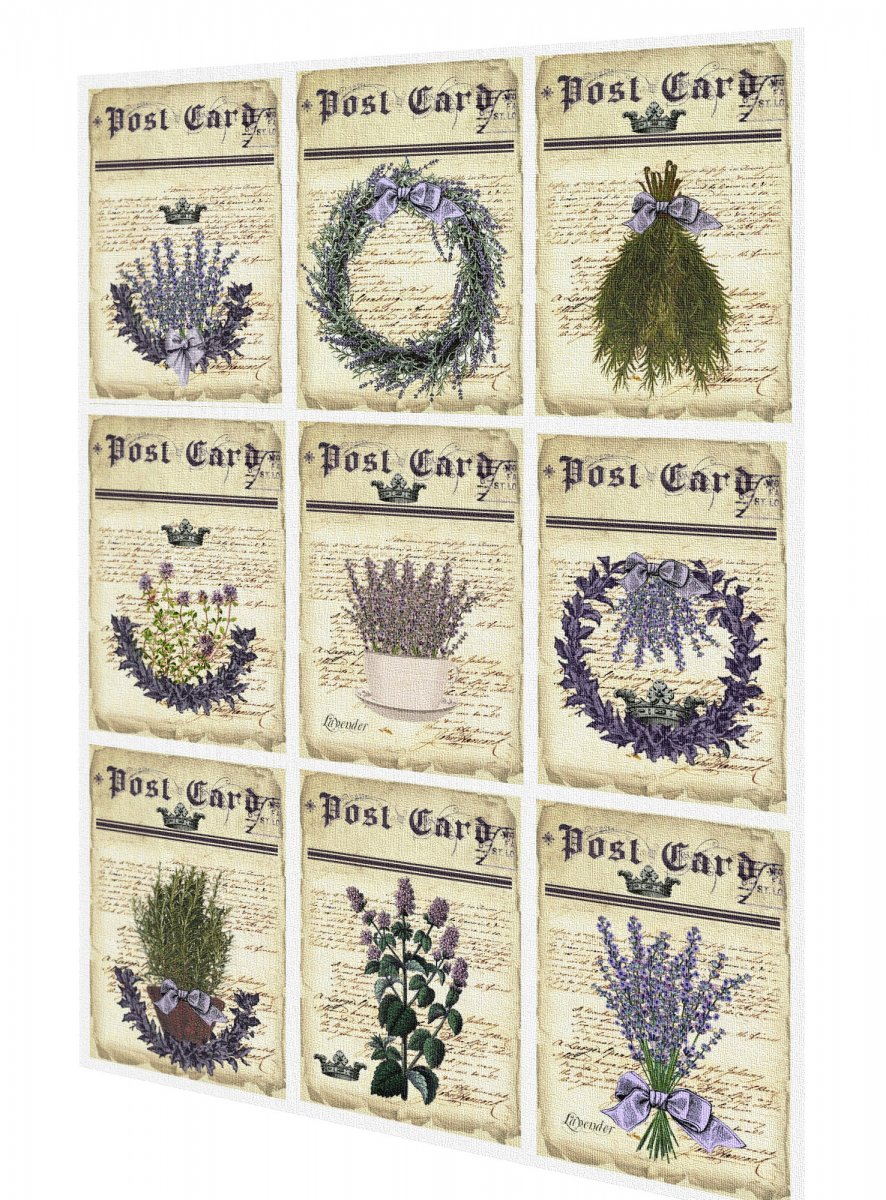 Bavlněná látka - panel - výběr -A314