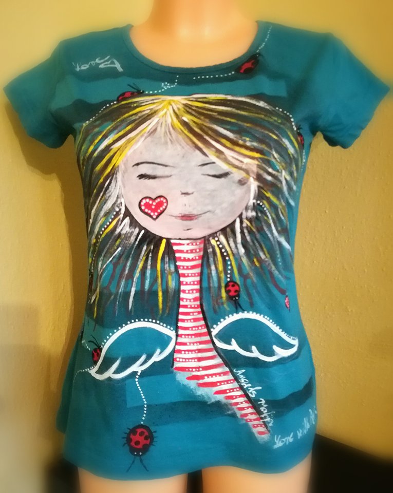 !!POZOR SLEVA!! ANDĚLKA BERUŠEK - tričko dámské