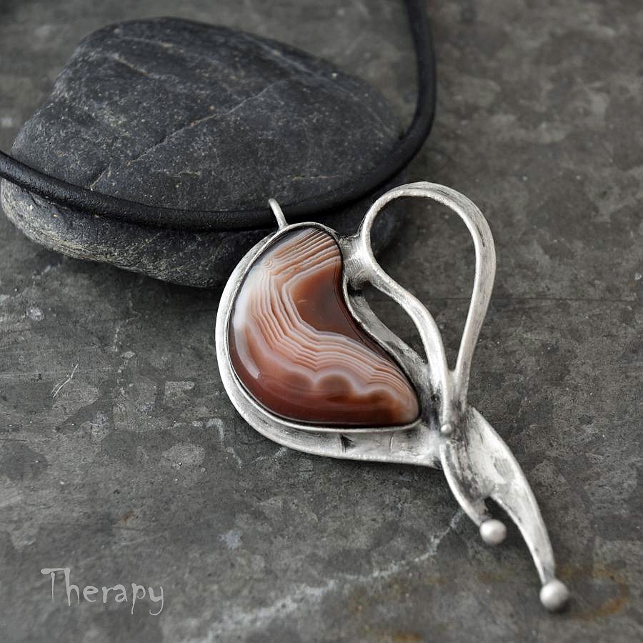 Srdce z kamene... totiž achátu