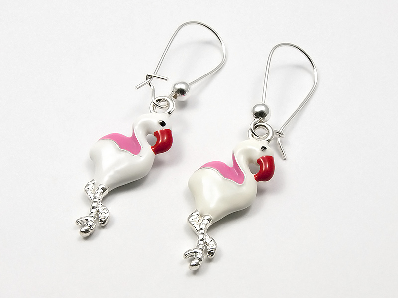 Zadovádět si s plameňáky - náušnice