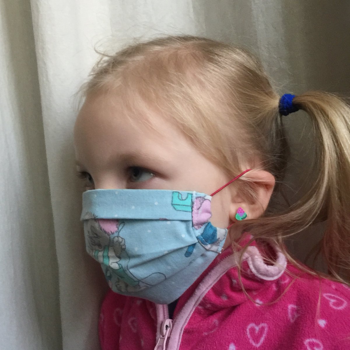 Rouška medvídková pro děti