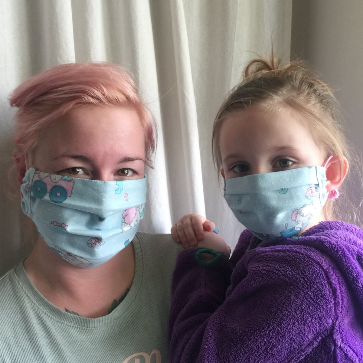 Výhodná sada - 2 roušky medvídkové