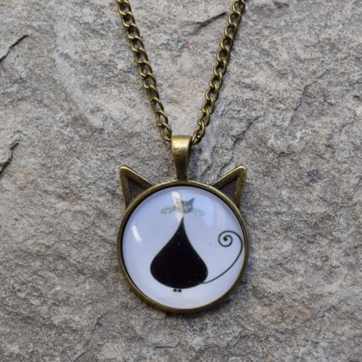 Kočky - náhrdelník