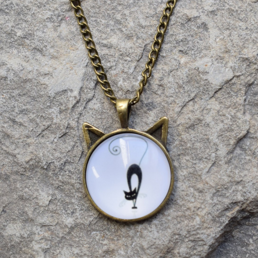 Kočky - náhrdelník