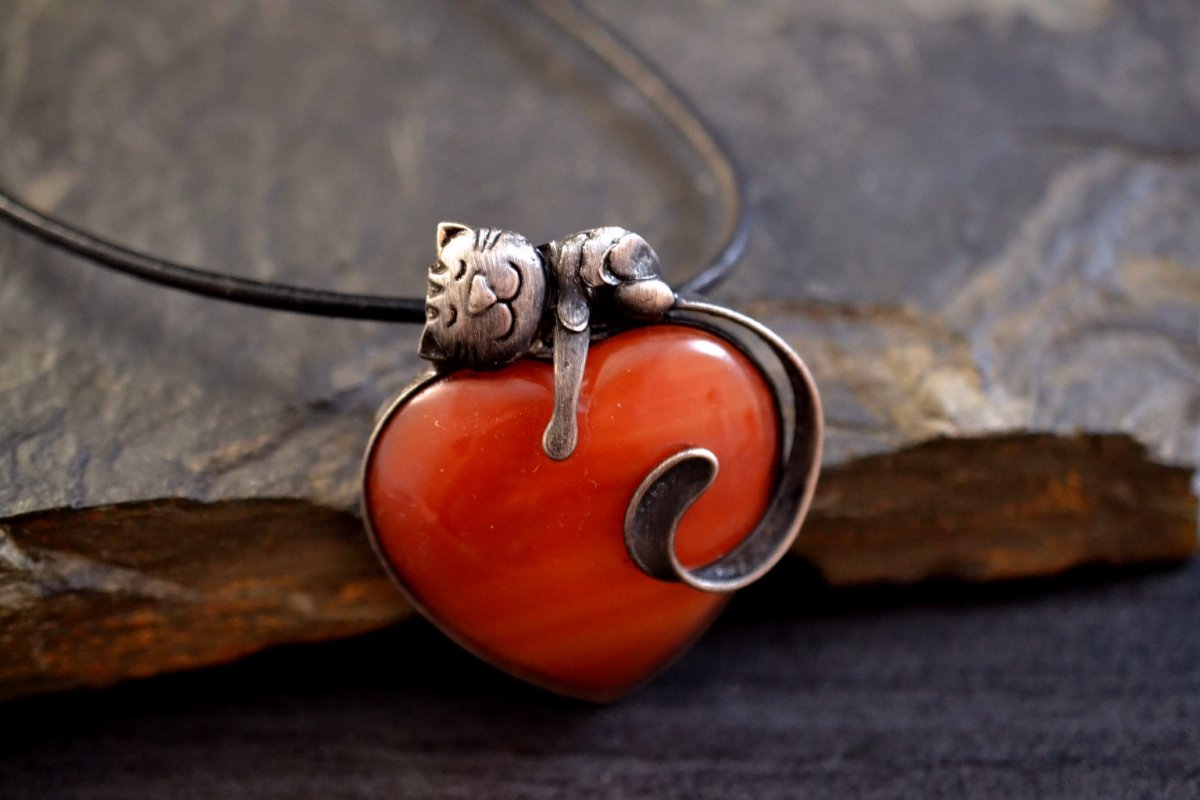 Ospalé kotě.....karneol