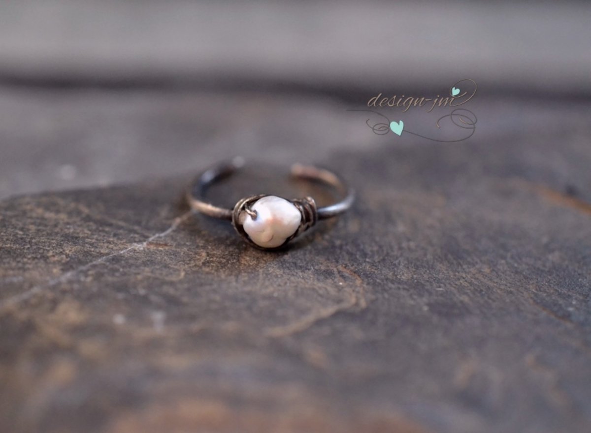 Pouťový prstýnek.....říční perla